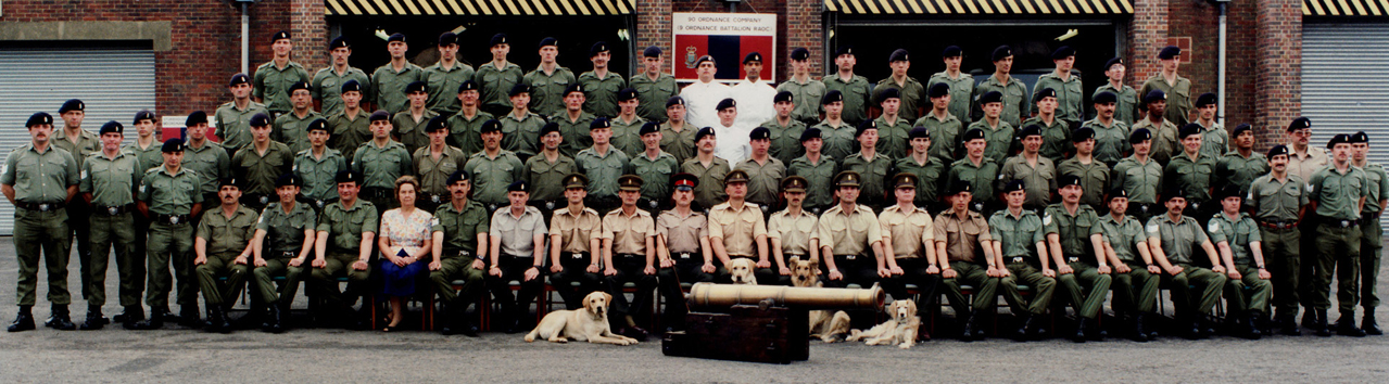 90 Ordnance Company - Drummond Barracks  27th July 1990 